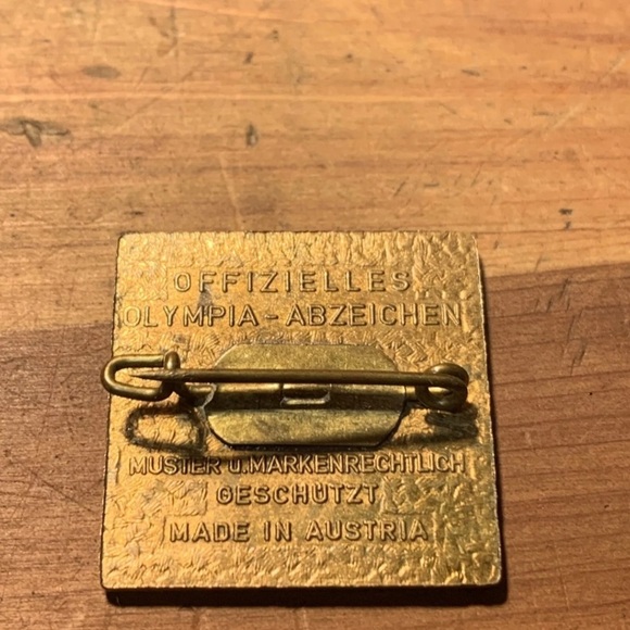 Vintage Olympic Winter Games Pin Winter Spiele IX. Innsbruck 1964. Rare. - Picture 3 of 8